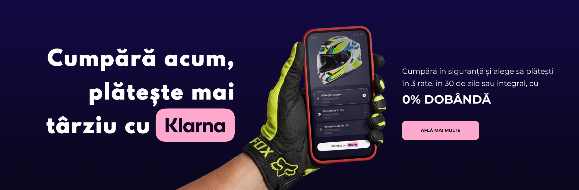 Plateste cu Klarna