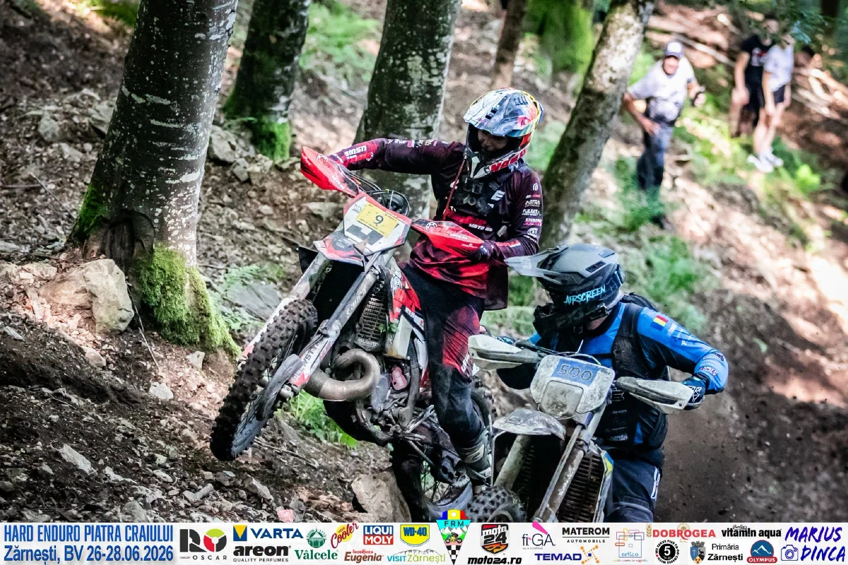 Hard Enduro Poiana Ruscă 2026: Jozsa Norbert câștigă în ultima zi, Maria Grigoraș scrie istorie în Hobby