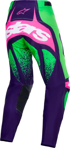 Pantaloni Alpinestars Techstar Nomur White/Red/Purple 32, 2, nordicamoto.ro