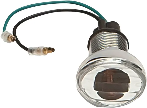Flat Oval Marker Lights Clear, 1, nordicamoto.ro