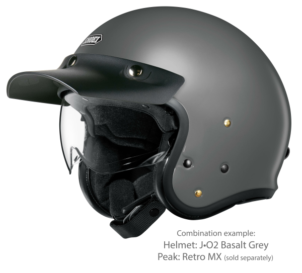 SHOEI J.O2 fúvóka sisak, bazalt szürke, XL, 3, nordicamoto.ro