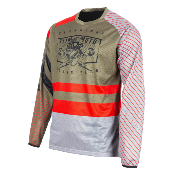 Tricou Klim Petrol Ignite - White, 37, nordicamoto.ro