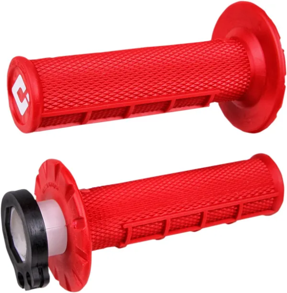 V2 Waffle Lock-on markolatok, piros, 1, nordicamoto.ro