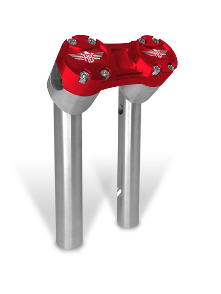 Clubstyle Pullback Riser Red, Silver, 1, nordicamoto.ro