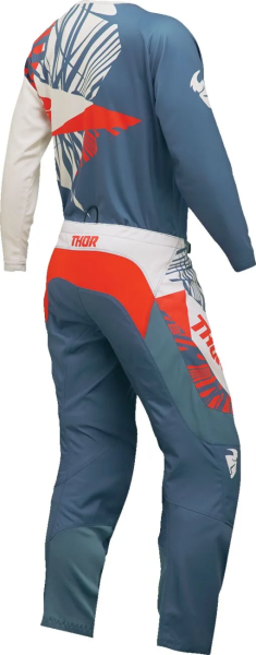 Tricou Dama Thor Sector Split Blue/White S, 4, nordicamoto.ro