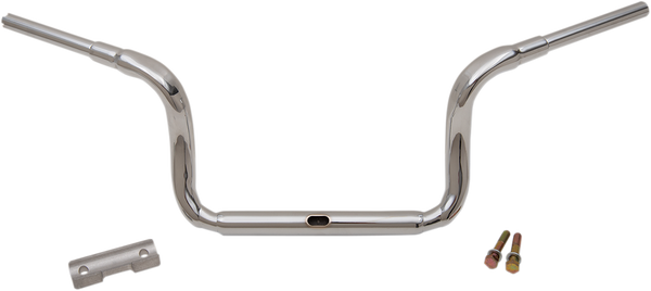 1-1/2(r) Grande Touring Ape Hanger Handlebar Silver, 2, nordicamoto.ro
