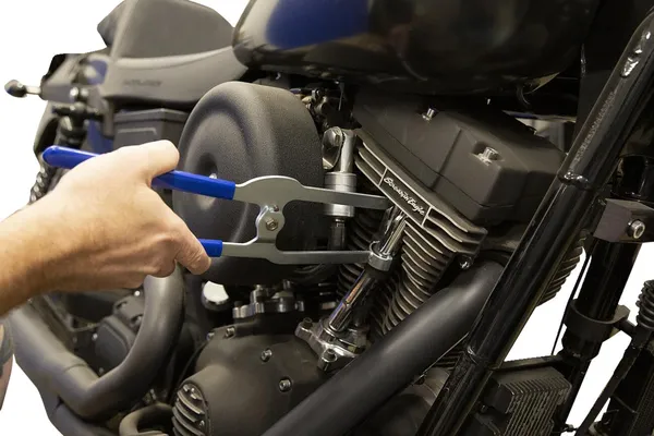 Tolórúd-szerszám Harley-Davidson-hoz – kék, ezüst, 2, nordicamoto.ro