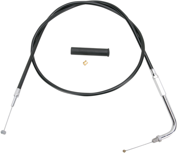 Black Vinyl Throttle/idle Cable Black, 1, nordicamoto.ro