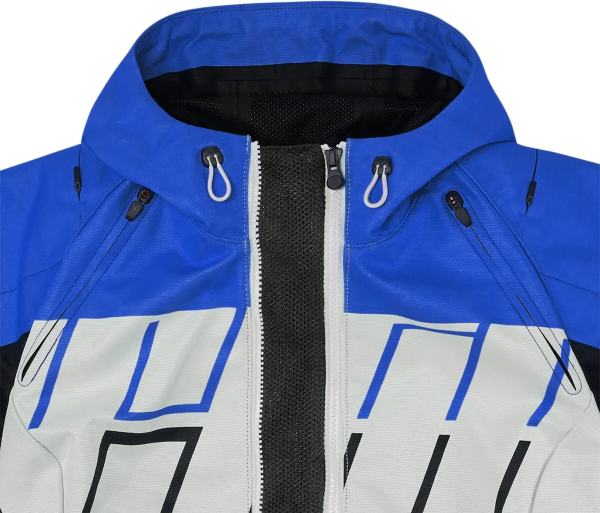 Geaca Textil Icon Airform Retro Blue/Black/White L, 10, nordicamoto.ro