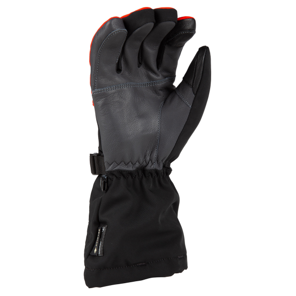Powerxross Gauntlet kesztyű, LG méret, fekete – tűzpiros, 2, nordicamoto.ro