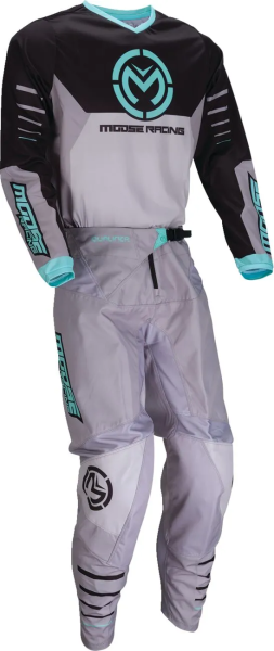 Tricou Moose Offroad Qualifier Gri S, 3, nordicamoto.ro