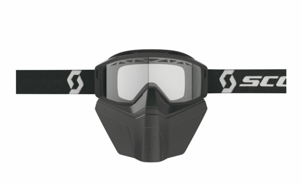 Scott Goggle Primal Safari Facemask black/white / clear, 1, nordicamoto.ro