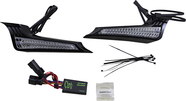Led Filler Panel Lights Amber, Red, 2, nordicamoto.ro