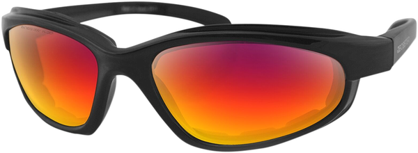 Fat Boy Matte Black Sunglasses Black Medium Frame, 1, nordicamoto.ro