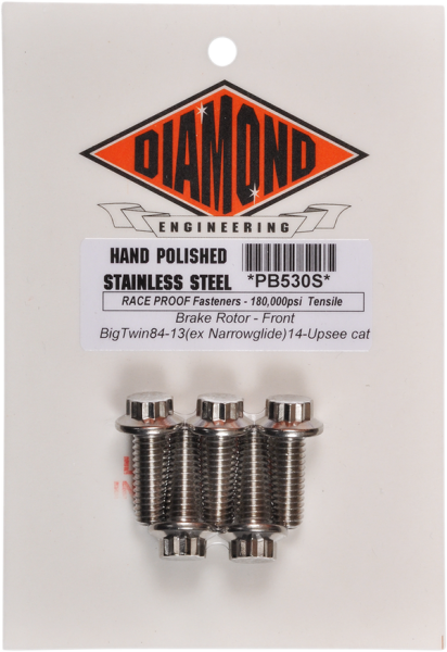 Bolt Kit Frt Rtr 84-17 Silver, 1, nordicamoto.ro