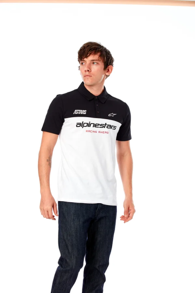 Tricou Alpinestars Paddock White/Black M, 6, nordicamoto.ro