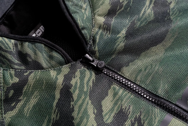Icon Hooligan Ce Tiger's Blood zöld kabát, XL méret, 3, nordicamoto.ro