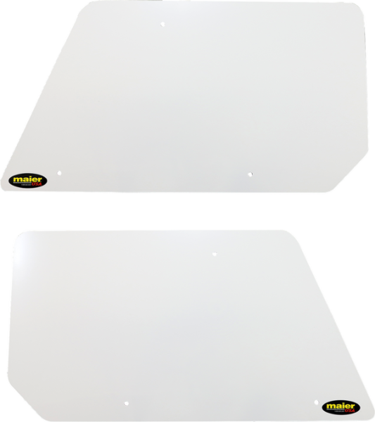 Replacement Number Plates White, 1, nordicamoto.ro