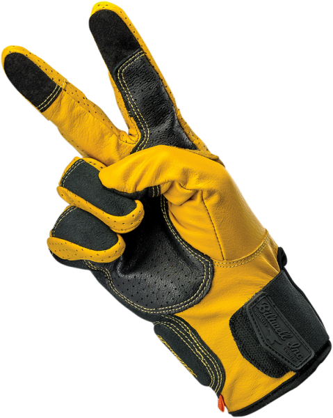 Borrego Gloves Yellow S, 5, nordicamoto.ro