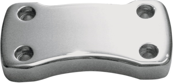 Billet Aluminum Top Handlebar Clamp Silver, 1, nordicamoto.ro