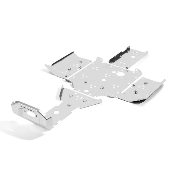 GOES TERROX 1000 4 mm-es ezüstszínű alumínium ATV védőpajzs, 1, nordicamoto.ro