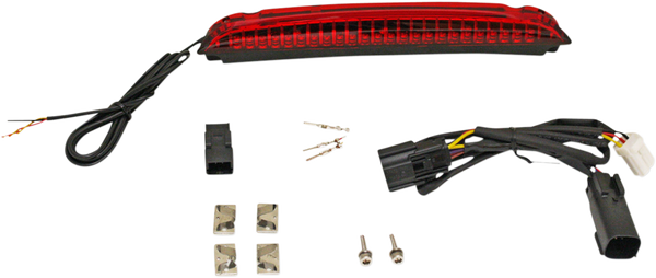 Luggage Rack Led Light Bar Red, 1, nordicamoto.ro
