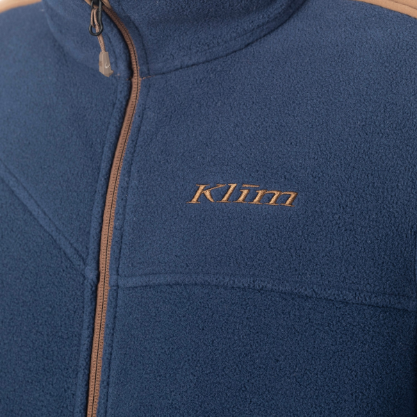 Geaca Snowmobil Klim Teton Crest Fleece Mid Layer Black, 12, nordicamoto.ro