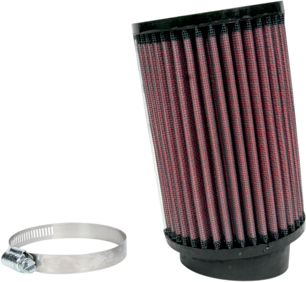 Universal Clamp-on Air Filter Black, Red, 1, nordicamoto.ro