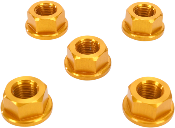 Sprocket Nuts Gold, 1, nordicamoto.ro