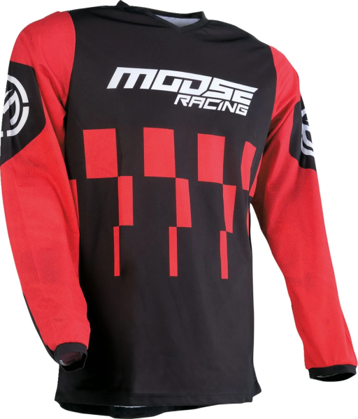 Tricou Moose Racing Qualifier Black/Red 4XL, 1, nordicamoto.ro