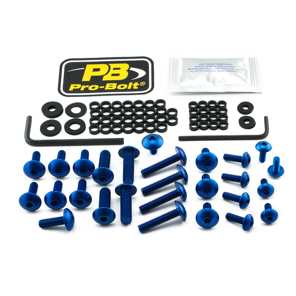 Fairing Bolt Kit For Yamaha Blue, 1, nordicamoto.ro