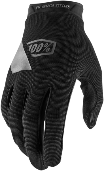 100% Ridecamp Black XL gyermek kesztyű, XL méret, 1, nordicamoto.ro