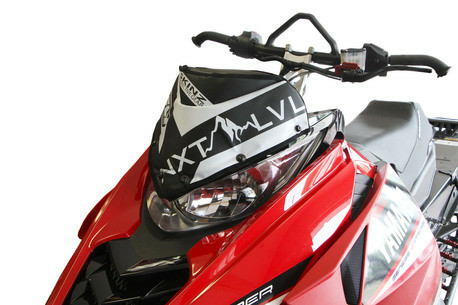 Skinz Next Level Windshield Pak Black/White 2014- Yamaha Viper, 1, nordicamoto.ro