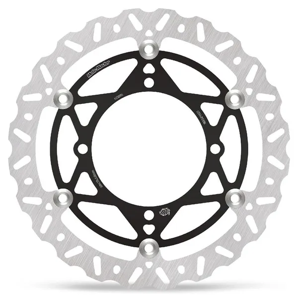 Nitro sorozat – lebegő rotor, fekete, ezüst, 1, nordicamoto.ro