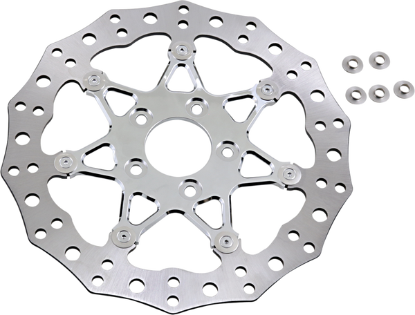 Two-piece Floating Brake Rotor Chrome, 2, nordicamoto.ro