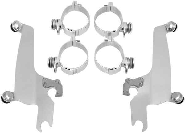No-tool Trigger-lock Mount Kit For Sportshield Silver, 1, nordicamoto.ro