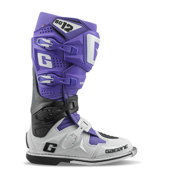 Cizme Gaerne SG12 Purple/Black/White LE, 1, nordicamoto.ro