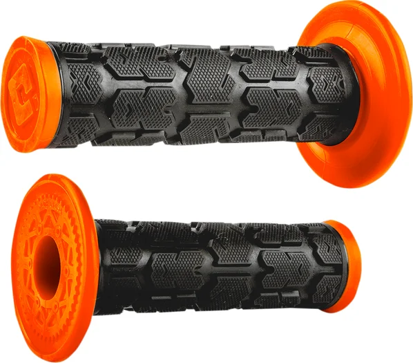 Rogue Mx Dual Ply Grips Black, White, 3, nordicamoto.ro