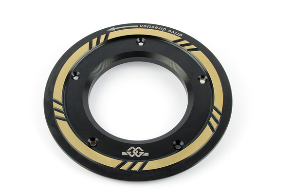 Belt Pulley Cover Black, Gold, Anodized, 1, nordicamoto.ro