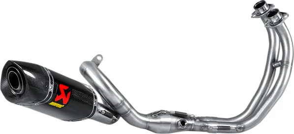 Sistem complet de evacuare Akrapovic Racing Yamaha MT-07 din carbon / oțel inoxidabil - S-Y7R2-AFC, 2, nordicamoto.ro