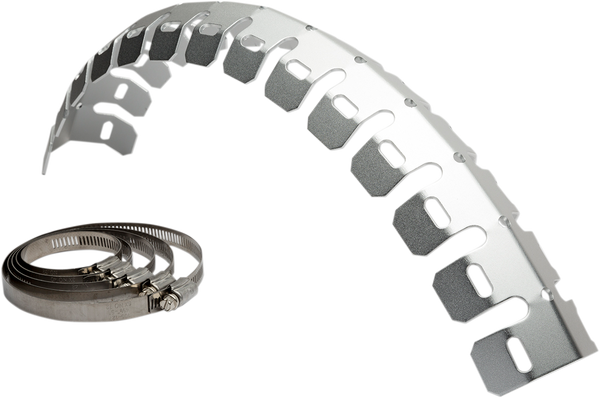 Universal Pipe Guard Silver, 1, nordicamoto.ro