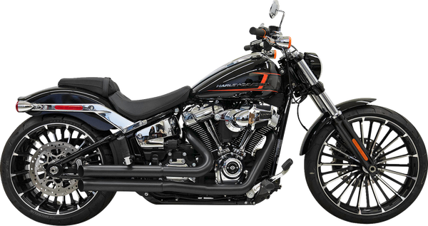 Pro-street Exhaust System Black, 1, nordicamoto.ro