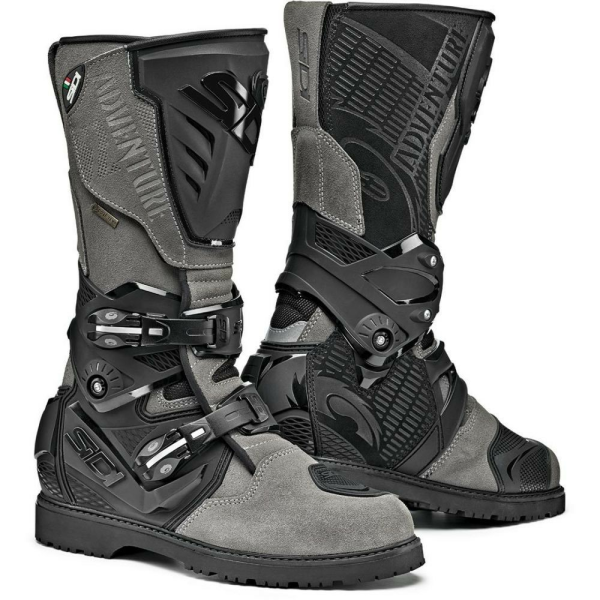 Cizme Sidi Adventure 2 Gore-Tex Grey-Black 43, 1, nordicamoto.ro