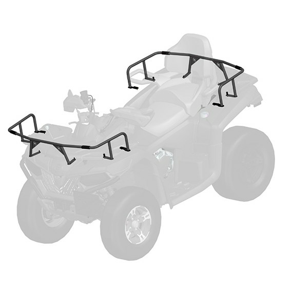 EXTENSIE PORTBAGAJ ATV CFMOTO CFORCE 500 / 520 – FAȚĂ / SPATE, NEGRU, 4, nordicamoto.ro