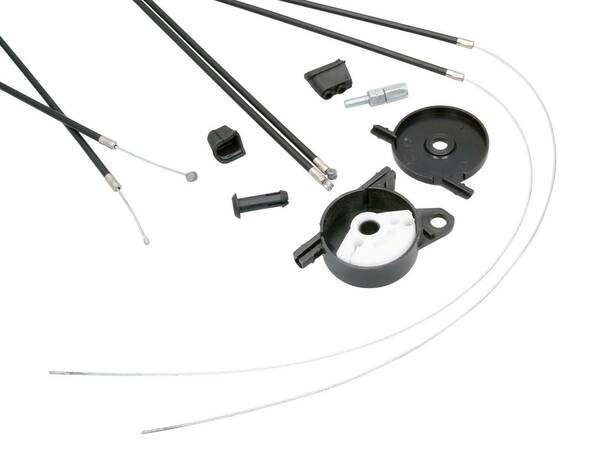 Clutch And Throttle Cable Kits For Scooters Black, 1, nordicamoto.ro