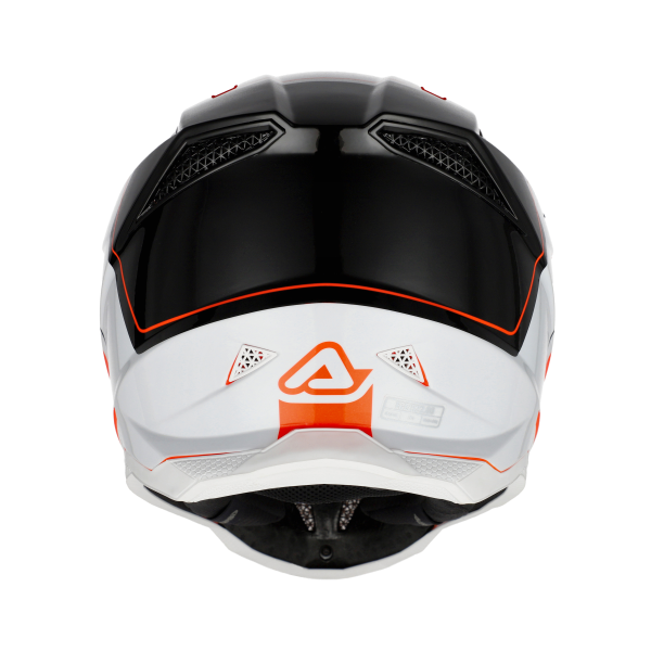 Acerbis T711 sisak, fluoreszkáló narancs/fekete, M-es méret, 8, nordicamoto.ro
