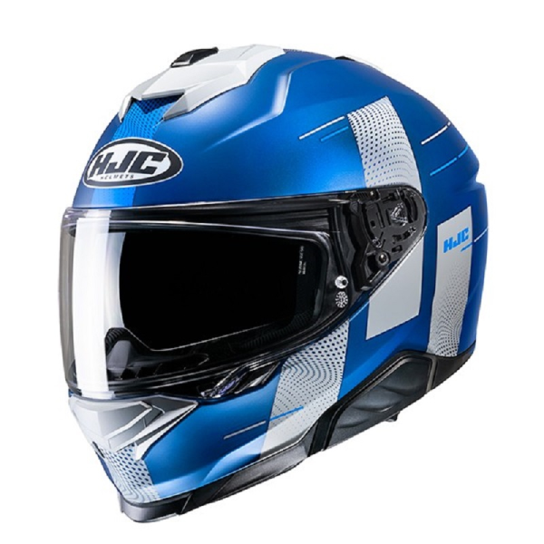 Casca HJC i71 Peka Alb Fluo M, 3, nordicamoto.ro