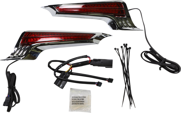 Filler Panel Accent Lights Red, 1, nordicamoto.ro