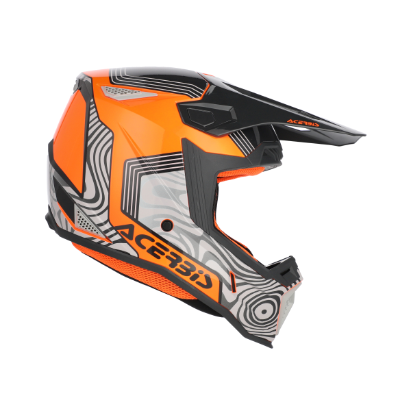 Acerbis Whoops Graphic sisak, szürke/narancssárga, XL, 13, nordicamoto.ro