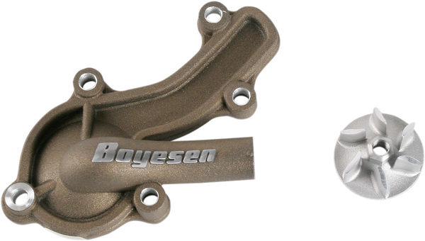 Supercooler Water Pump Cover And Impeller Kit Magnesium, Powder-coated, 1, nordicamoto.ro